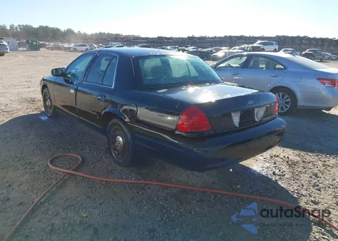 2003 Ford Crown Victoria Police из США, поврежденный, VIN 2FAFP71W93X160505